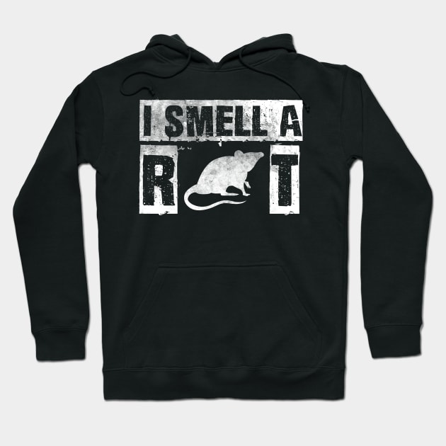 Rat Funny Quote Hoodie by Imutobi